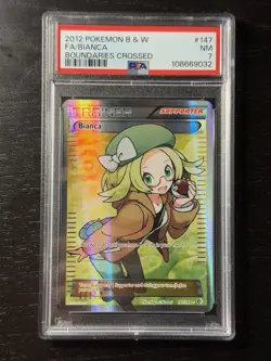 Bianca (147 Full Art) 147/149 Boundaries Crossed Pokemon PSA 7 - Image 1