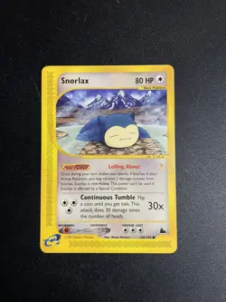 Snorlax | 100/144 | Skyridge | Non-Holo | Pokemon Card | NM - Image 1