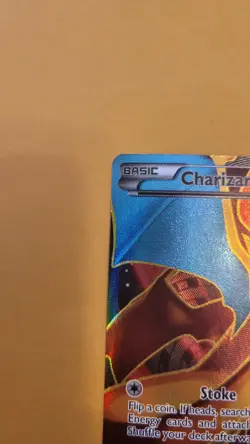 Charizard EX 100/106 Flashfire Full Art Pokemon Card Lightly Played (LP) - Image 2