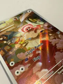 Pokemon: Stufful Illustration Rare IR Full Art Holo Mega 154/132 (Near Mint) - Image 4