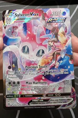 Pokemon Sylveon VMAX Full Art Ultra Rare TG15/TG30 Brilliant Stars - Near Mint! - Image 3