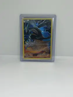 Pokemon TCG Black Kyurem XY80 Full Art Black Star Promo Heavily Played/damaged - Image 4