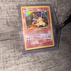 Pokemon TCG Charizard Base Set Holo Rare - Image 1
