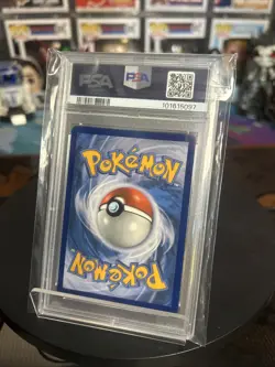 PSA 9 Pokemon Reshiram & Charizard GX SM247 Gold Promo Premium Collection - Image 2
