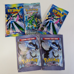 Lot of 5 Various Pokemon Booster Packs Sealed - Image 1