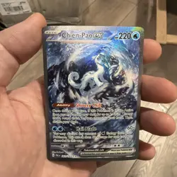 Pokemon TCG SV02: Paldea Evolved Chien-Pao ex #261/193 NM - Image 1