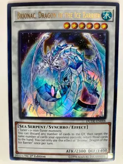 Brionac, Dragon of the Ice Barrier - DUDE-EN008 - Ultra Rare - Image 1
