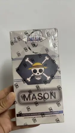 MASON One Piece Doujin Trading Card Premium Anime CCG 4 Packs Box - Image 2
