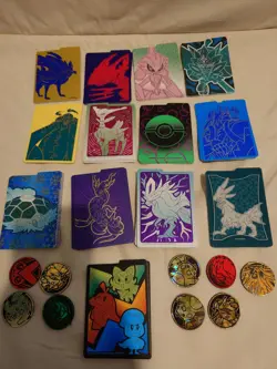 Pokemon Tcg Card Dividers And Coins Bundle - Image 1