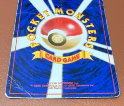 Giovanni Pokemon Card Japanese 1998 Gym Heroes Trainer Vintage Holo heavy play - Image 3