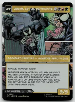 Eddie Brock (0224) (Borderless) Marvel's Spider-Man FOIL - Image 2