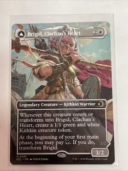 Brigid, Clachan's Heart (Borderless) Lorwyn Eclipsed #285 Rare - Image 1