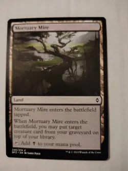 Mortuary Mire (240/274) – Battle for Zendikar – MTG Magic the Gathering - Image 1