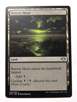 Barren Moor 236/254 Modern Horizons MTG Magic the Gathering NEAR MINT NM - Image 1