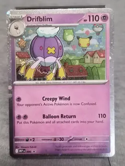 Drifblim 006 Pokemon Mega Evolution Cosmo Holo NM/M Black Star Promo - Image 1
