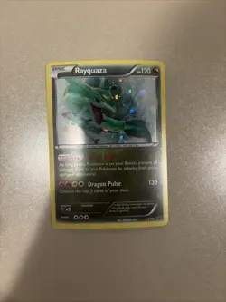 Pokemon TCG Rayquaza XY Black Star Promos Holo Card XY64 - Image 1