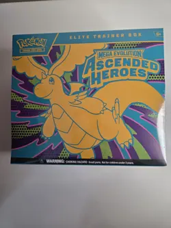 Pokemon Ascended Heroes Elite Trainer Box ETB New and Sealed - Image 1