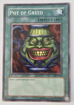Pot of Greed SYE-040 Starter Deck: Yugi Evolution Unlimited - Image 1