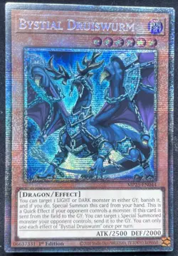 Yugioh Bystial Druiswurm *Starlight Rare* MP25-EN044 2025 1st Edition (NM/M) - Image 1