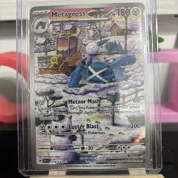 Pokemon TCG Metagross Illustration Rare Card SV05: Temporal Forces 178/162 - Image 1