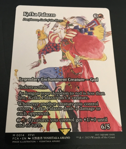 KEFKA PALAZZO PURPHOROS, GOD OF THE FORGE FINAL FANTASY MTG M 0014 FCA NM - Image 1