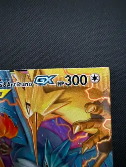Pokemon TCG Miscut Crimp Error - Moltres Zapdos & Articuno GX - Hidden fates - Image 3