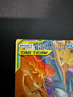 Pokemon TCG Miscut Crimp Error - Moltres Zapdos & Articuno GX - Hidden fates - Image 4