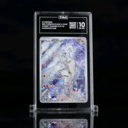 Pokemon N's Reshiram Journey Together Illustration Rare 167/159 TAG Grade 10 - Image 1