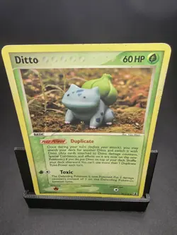 2005 Pokemon EX Delta Species Ditto (Bulbasaur) 36/113 MP - Image 1
