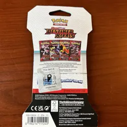 Pokemon TCG Destined Rivals Booster Pack New Sealed Cardboard Team Rocket cards - Image 4