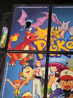 NM/MINT - Series 1 Puzzle Set TV5-TV13 - (9 Card Near Complete) Topps Pokemon - Image 2