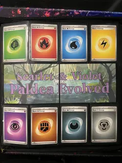 Pokemon TCG PALDEA EVOLVED COMPLETE SET 1-193 / All EX’s Cards Included - Image 1