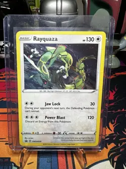 Rayquaza - SWSH029 - Pokemon Sword & Shield Promo Ultra Rare Holo Card NM - Image 1
