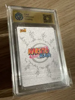 Kayou Naruto Card Hatake Kakashi NR Secret Rare NR NR 003 CCG Graded 9.5 TCG - Image 2