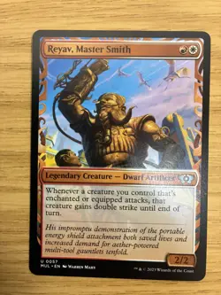 Reyav Master Smith Voltron Equipment Commander Edh Deck Mtg Magic The Gathering - Image 1