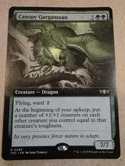 Canopy Gargantuan - (Extended Art) Commander: Tarkir: Dragonstorm Regular - Mtg - Image 1