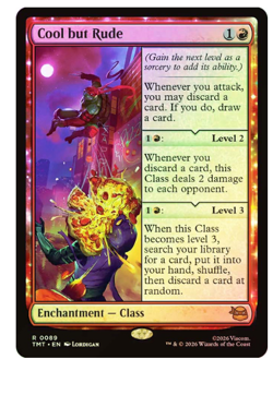 Cool but Rude - Foil Teenage Mutant Ninja Turtles MTG - Image 1