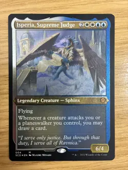 Isperia Supreme Judge U/W Fliers Commander Edh Deck Mtg Magic The Gathering - Image 1