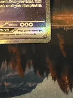 Pokemon TCG Scarlet & Violet 151 Blastoise EX Card 200/165 Sir NM Condition - Image 2