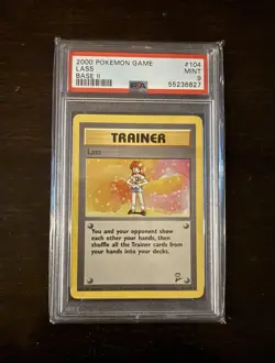 Pokemon 2000 Base Set 2 Lass 104/130 PSA 9 MINT - Image 1