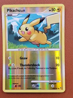 Pikachu Reverse Holo Platinum Supreme Victors 120/147 2009 NM LP Pokemon TCG - Image 1