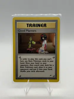 Pokemon TCG Gym Heroes Good Manners Trainer #111/132 Uncommon - Image 1