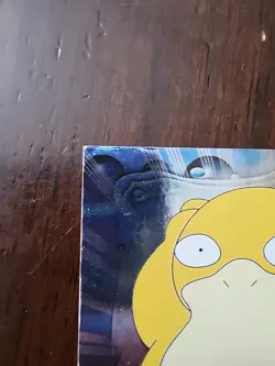 HP! UK 🇬🇧 PRINT HOLO 1999 Topps Pokemon Series 1 - Psyduck #54 Blue Logo - Image 2