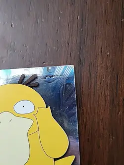 HP! UK 🇬🇧 PRINT HOLO 1999 Topps Pokemon Series 1 - Psyduck #54 Blue Logo - Image 3