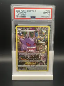 Gengar - TG06/TG30 PSA 10 Lost Origins Trainer Gallery Pokemon - Image 1