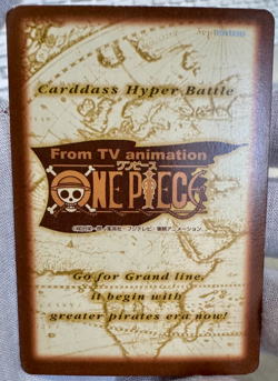 ONE PIECE Carddass Hyper Battle C01 Luffy Foil – 1999 Bandai – Original Vintage - Image 2