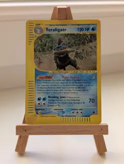 Feraligatr 12/165 - 2002 Pokemon Expedition Holo Rare Card - Image 1