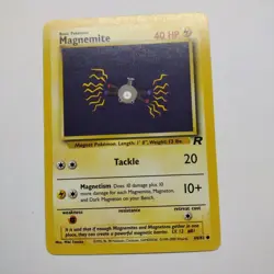 Magnemite - 60/82 - Common - Team Rocket - Pokemon Card - LP - Image 1