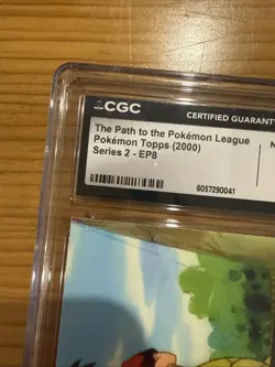 CGC NM 7 EP8 THE PATH TO THE POKEMON LEAGUE TOPPS TRADING CARDS SERIES 2 - Image 2