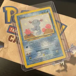 German Felino Wooper Pokemon Card Neo Discovery 71/75 Unlimited NM - Image 1